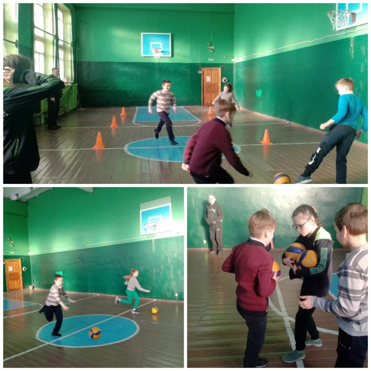 школьные спортивные соревнования среди учащихся начальных классов.